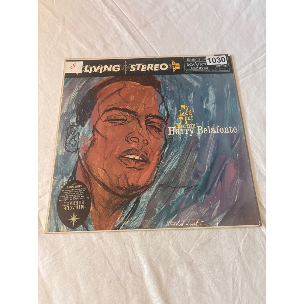 RCA Victor Harry Belafonte My Lord What a Mornin Vinyl LP LSP-2022 Good Music